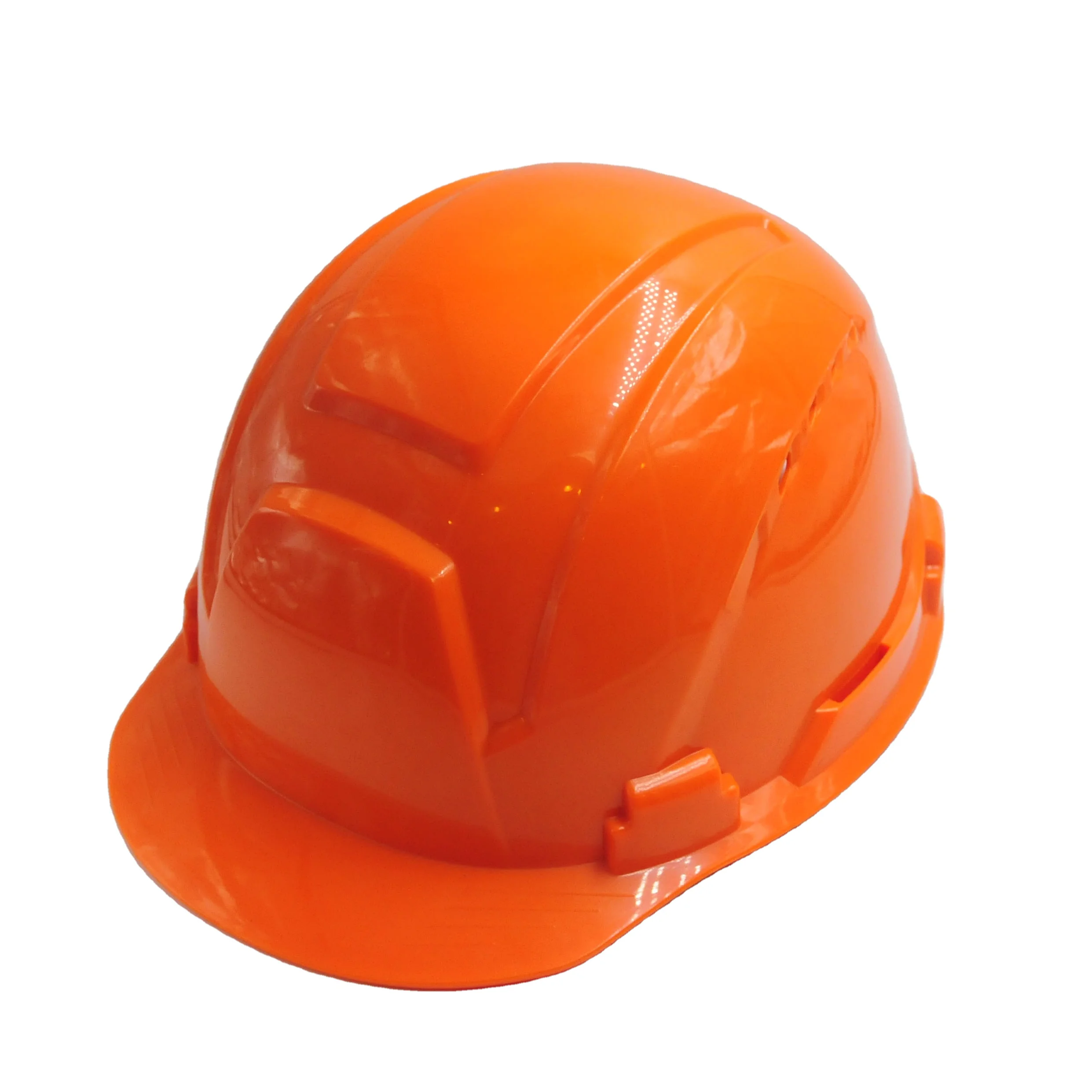 ABS Manufactured Construction Safety Helmets Site Engineer Protective Industrial Building Protection Logo Customized Hard
