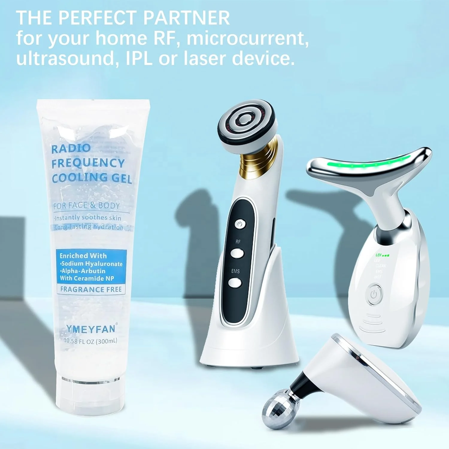 3PCS Free Shipping Conductive Gel for Microcurrent Laser Hair Removal RF Facial Body Cooling Gel Radio Frequency Gel Wholesale