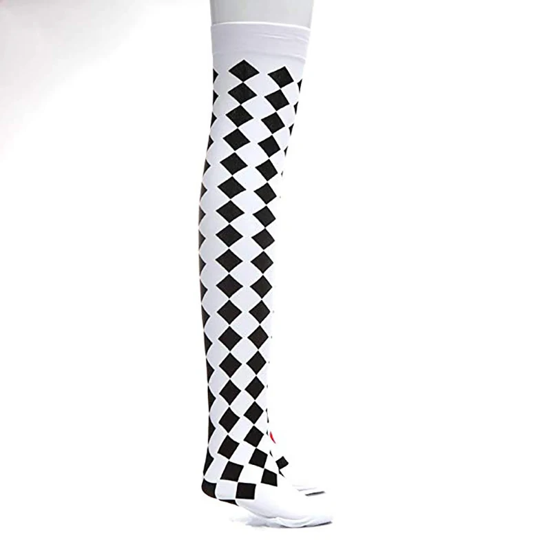 Оптовая продажа, женские колготки для косплея, танцевальные колготки с красным сердцем, чулки, костюмы