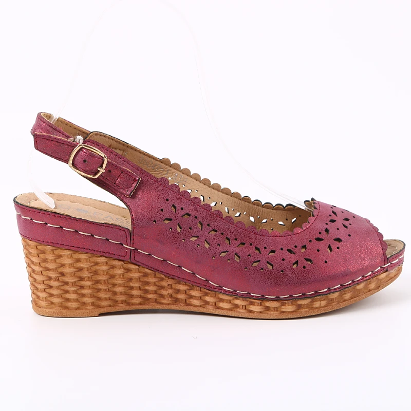 2022  fashion high quality wedge heel TPR sole women wedge heel slippers wedge sandals for women and ladies