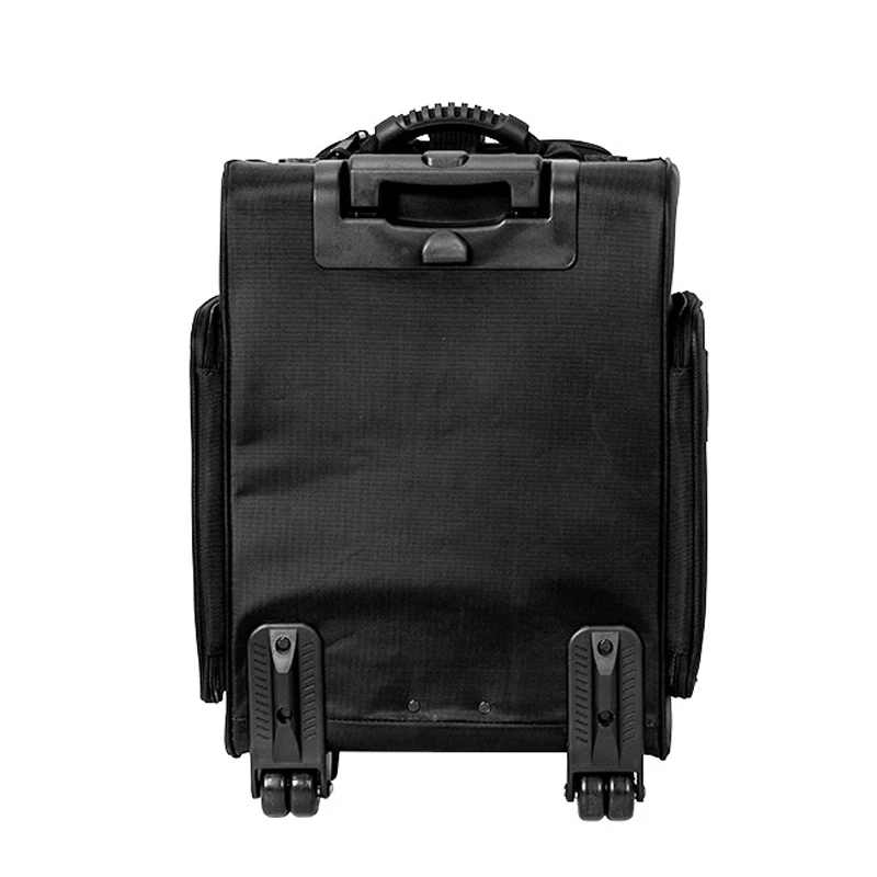 Travelling Luggage Rolling Suitcase Artist Train Case Soft Sided Storage Cosmetic Organizer Carry on Travel Makeup Trolley Bag