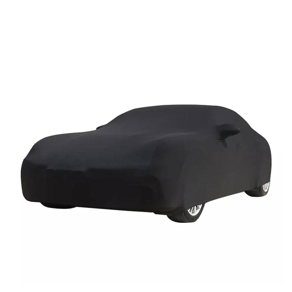 Hot sales outdoor indoor waterproof snowproof durable solid protective car cover, custom and printed logo provided