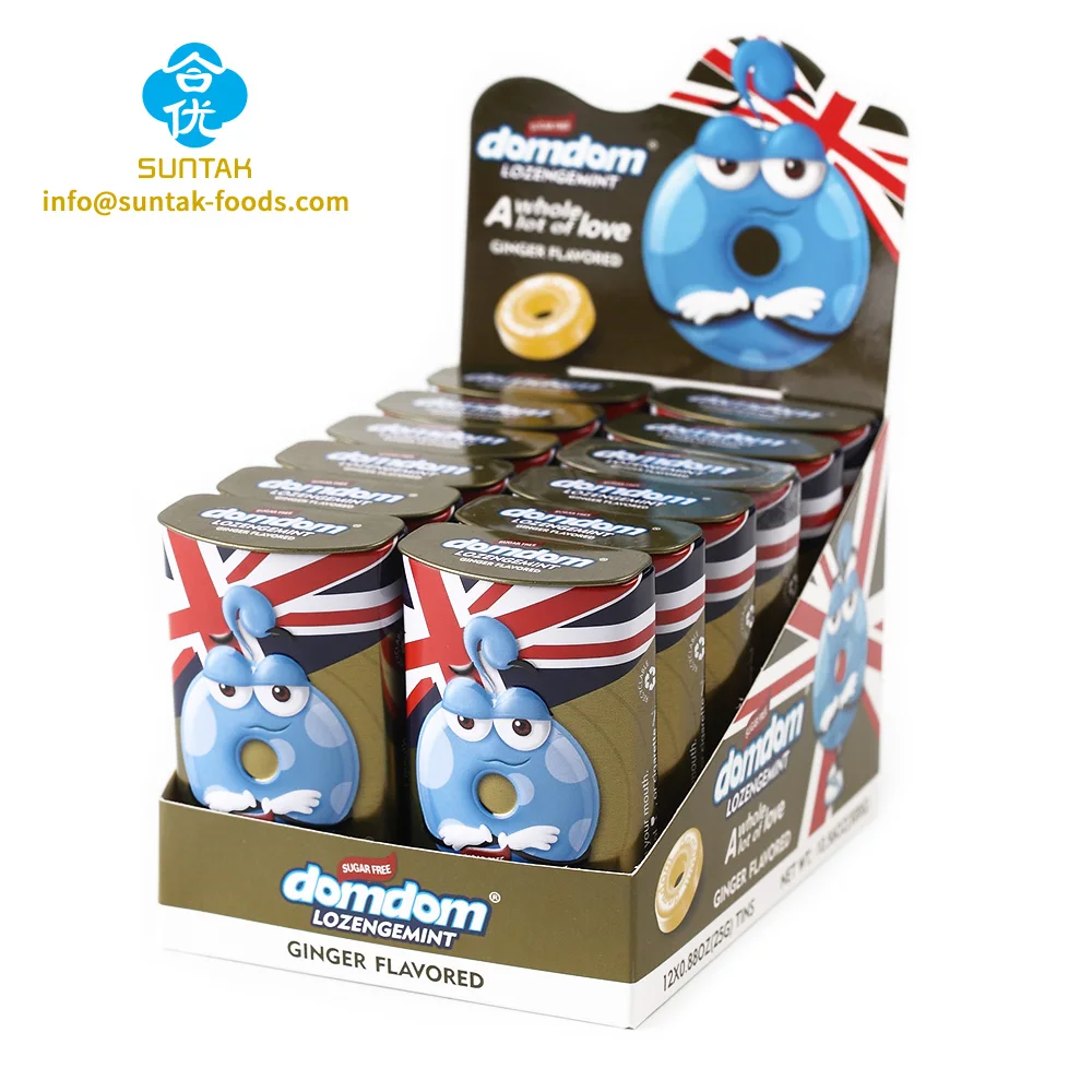 Factory Directly Confectionery Supplier Halal Tablet Cardamom Candies Sugar Free Mints Hard Custom Candy