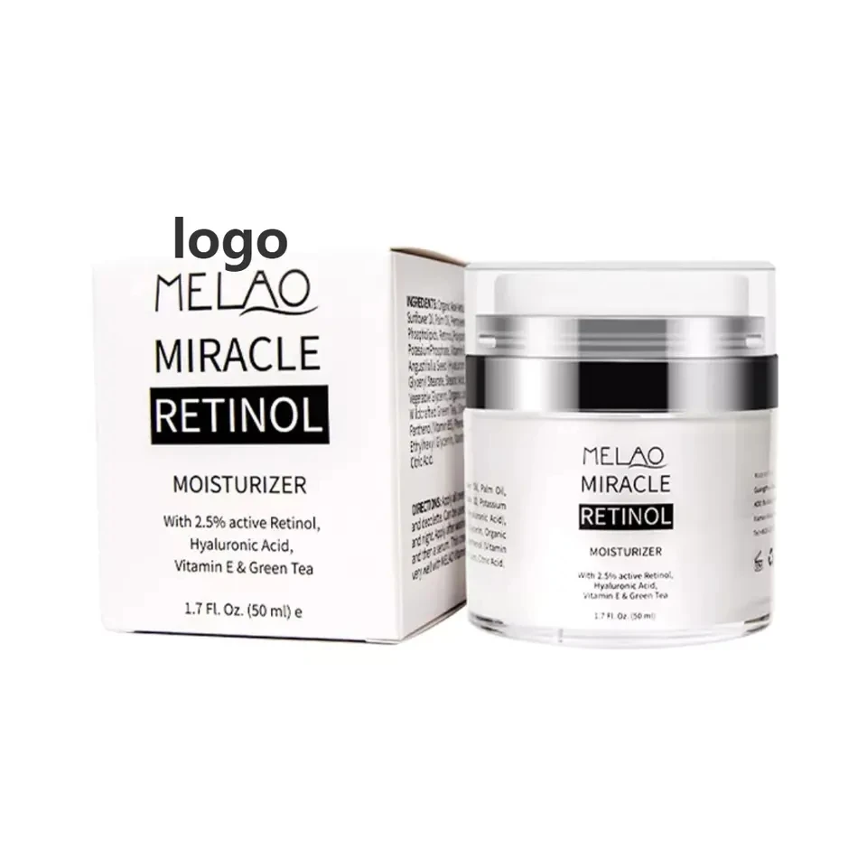 Wholesale Organic Facial Skin Care Revitalizer Moisturizer Face Lift Cream Hyaluronic Acid Anti Aging Retinol Face Cream