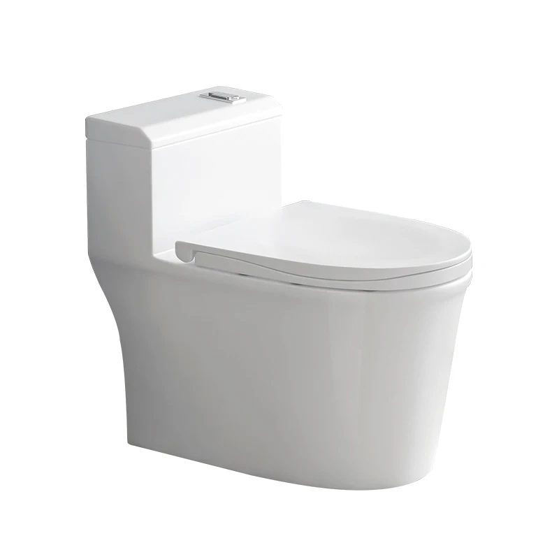 New Technology Creation Modern Ceramic Toilet Bathroom Floor Mounted One Piece Water Closet Wc Siphonic Flushing Toilet Commode