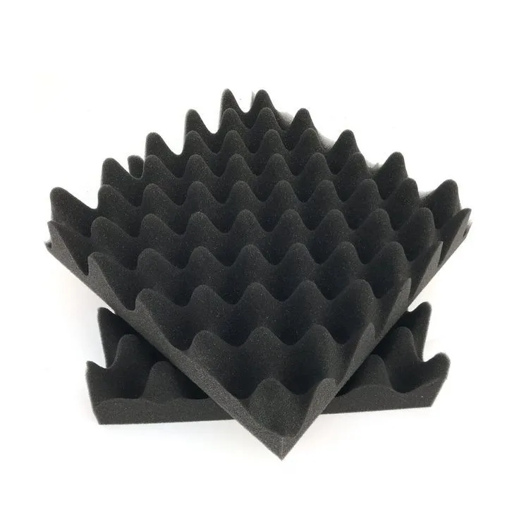 Multi-style Acoustic Foam Board Pyramid Type Self-Adhesive Fireproof Foam Panel Sound Insulation Panel Noisy Eliminate Panel