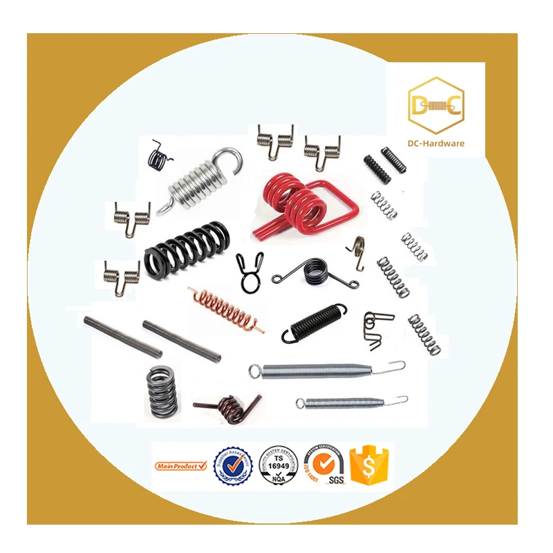 DC-Hardware Spring Custom small stainless steel extension tension compression brake torsion springs