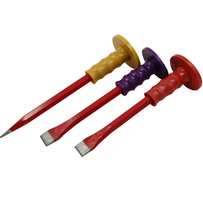 Factory Hand Tools Flat Chisel Cold Chisel With Plastic Handle