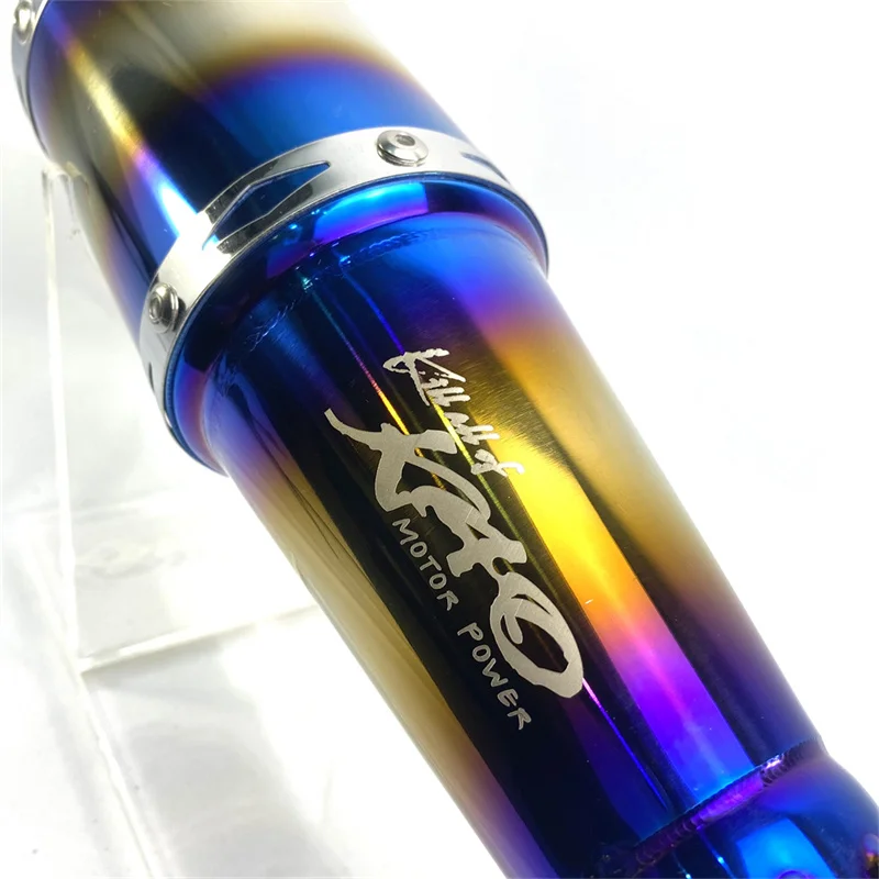 Exclusive design OF THE CSRK OEM motorcycle scooter rear section exhaust muffler