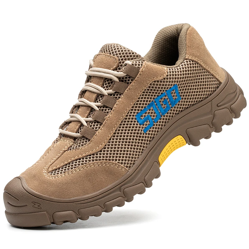 Prevent Puncture Steel Toe Safety Shoes Smash proof design  Non-slip rubber sole Hard-wearing Safety Shoes