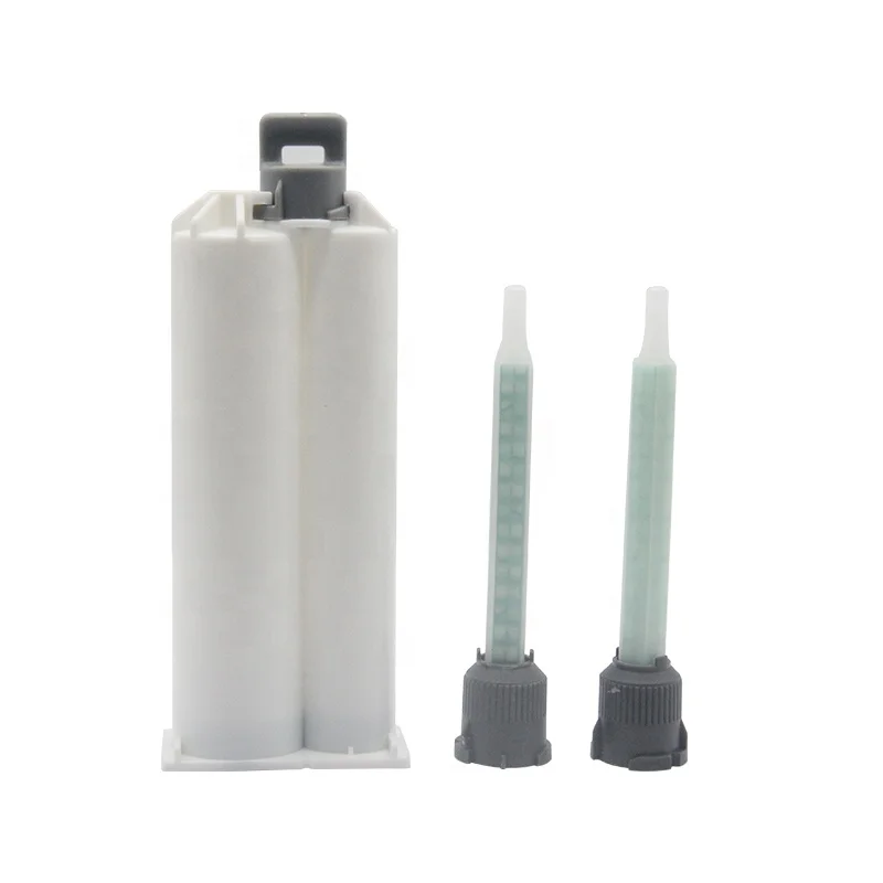 Factory Supply 50ml 2:1 Dual Epoxy Caulking Cartridge Plastic Dispensing AB Cartridge