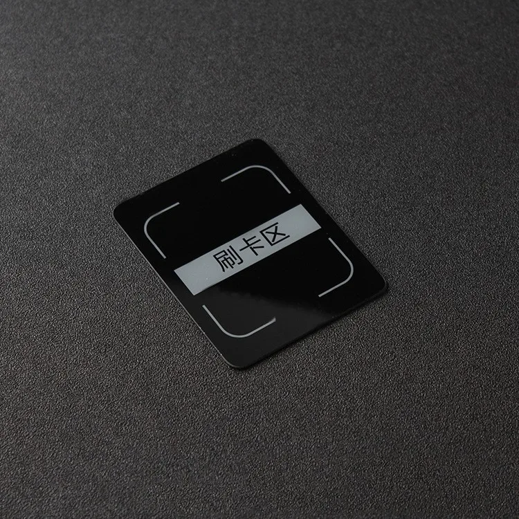 Manufacturers customize toughened glass panel fingerprint lock touch screen access control face recognition screen card reader tempered glass