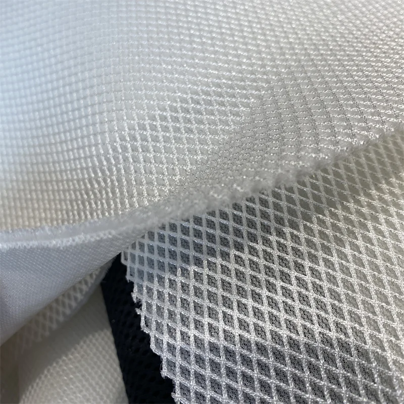 Пластиковая дышащая сэндвич 3D воздушная 100% полиэфирная сетчатая ткань