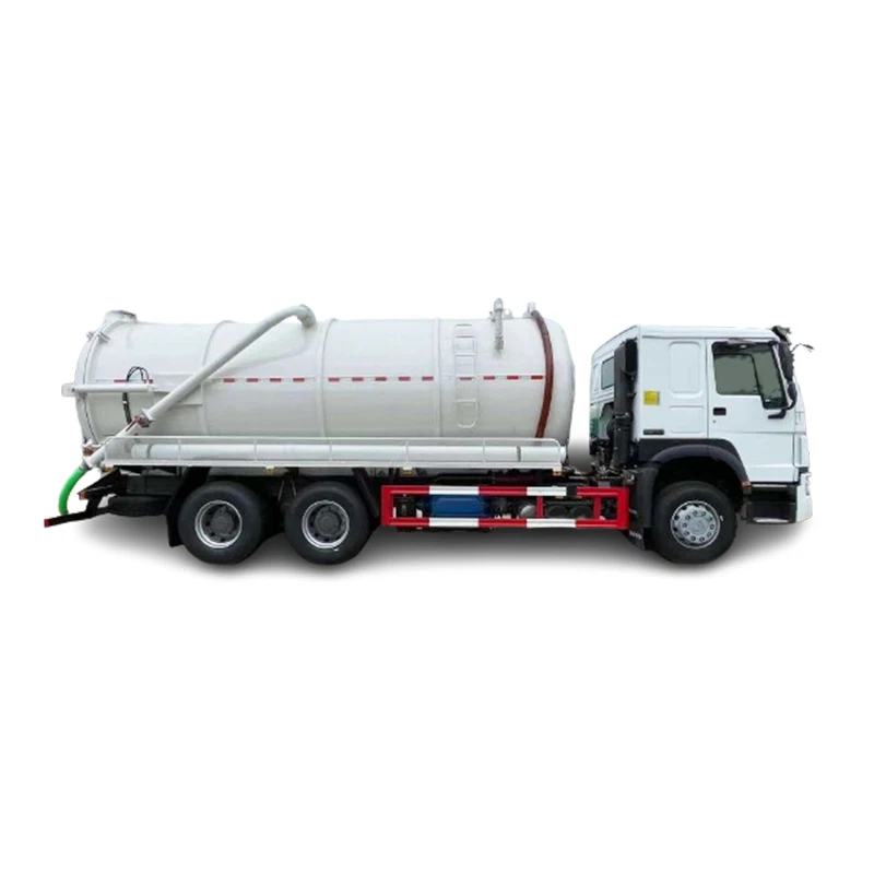 Chinese Sinotruk HOWO 6x4 20CBM Vacuum Cleaning Tank High Pression Sewer Flushing Vehicle Sewage Suction Truck