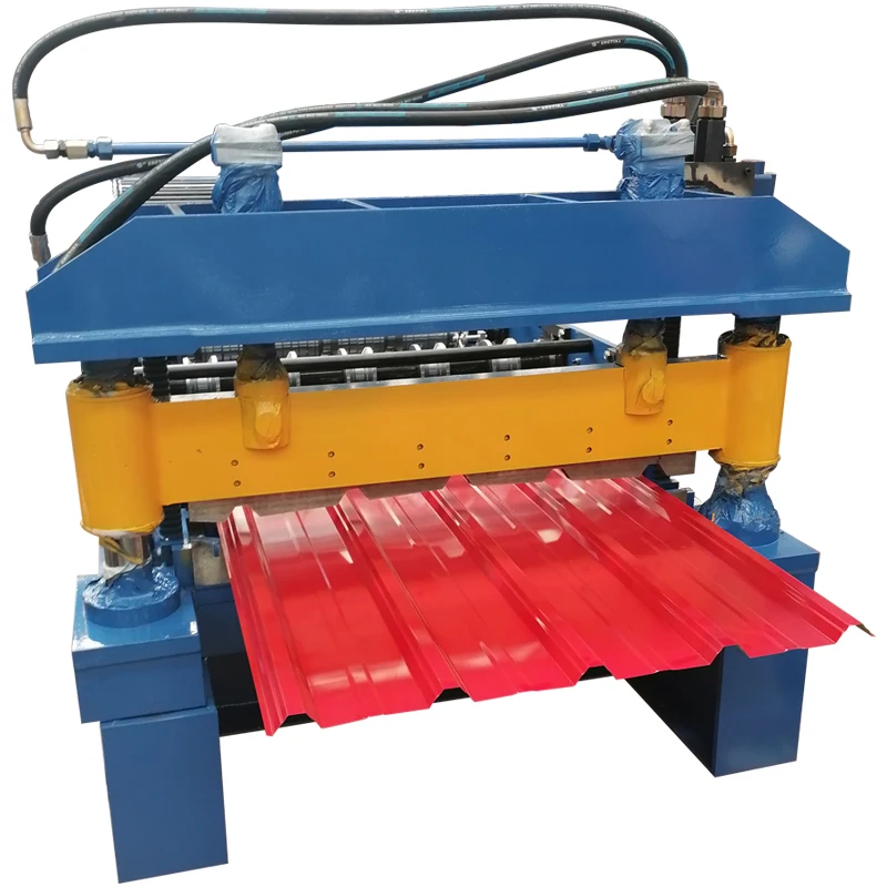 High Quality IBR Sheet Roll Forming Machine PPGI Zinc Roofing Color Steel PLC Control System