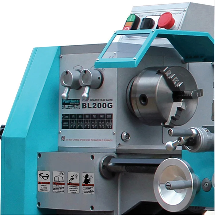 BL200G high precision metal small bench manual lathe