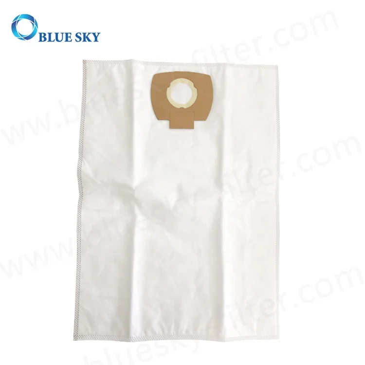 White Non-Woven Dust Filter Bag  Replacement Part #GH8 3H-J3/G8314470 Compatible with Makitas P-72899 VC2010L Vacuum Cleaner