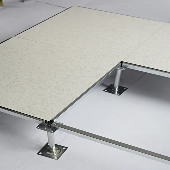 High quality 600*600 office raised floor panel raised access floor
