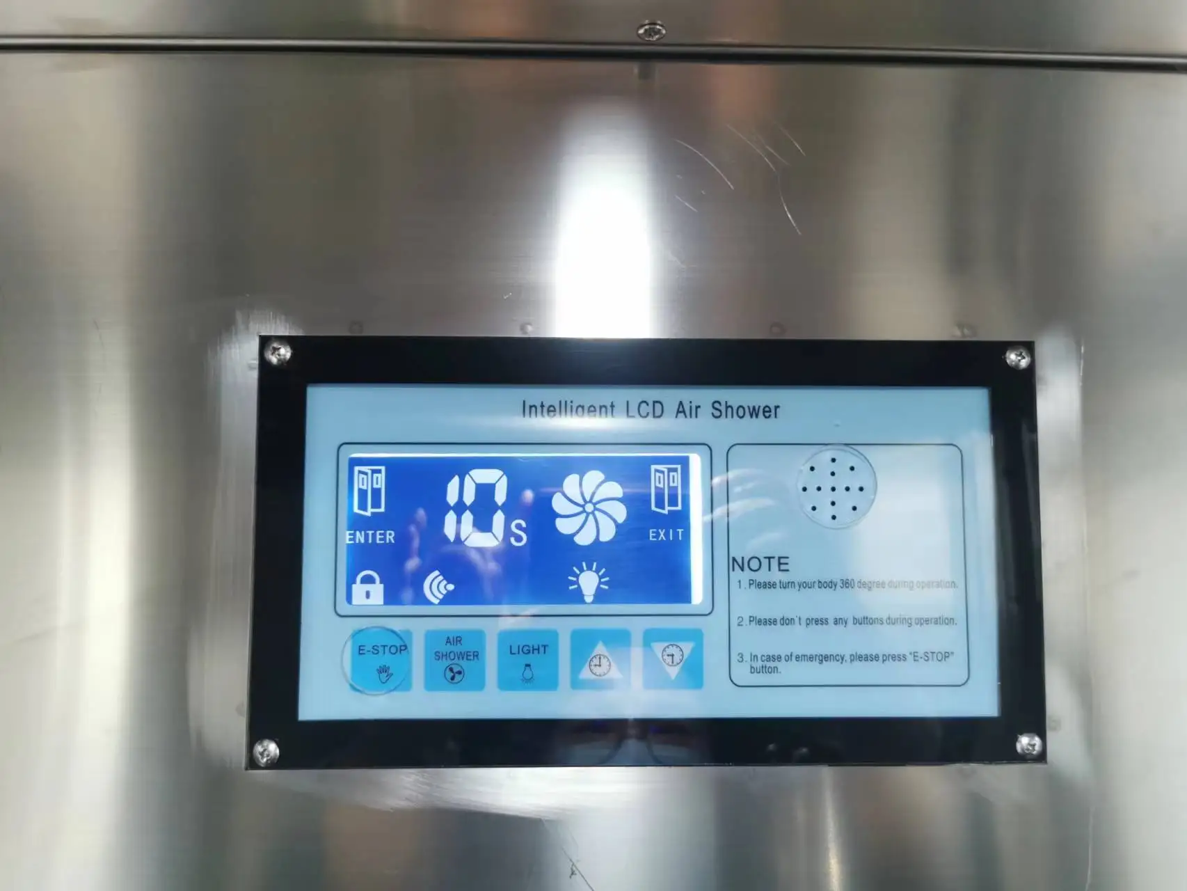 Stainless steel clean room air shower room air shower price air shower nozzle  blower