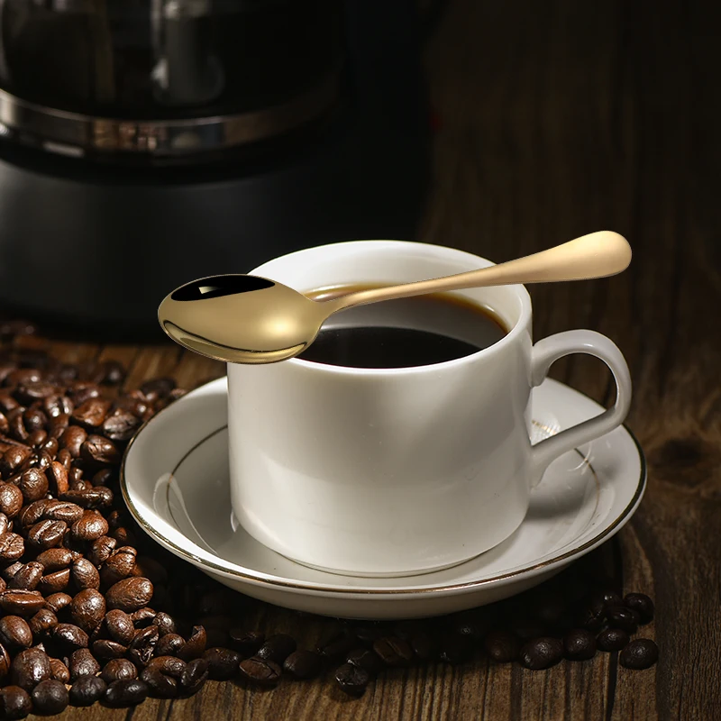 New Selling 24pcs Cutlery Set Gold Stainless Steel Knife And Fork Spoon with Wooden case