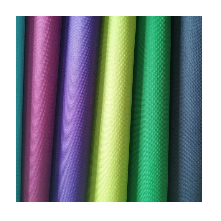 China Manufacturers 100% Polyester  600D Oxford Waterproof Pu Coated Fabric