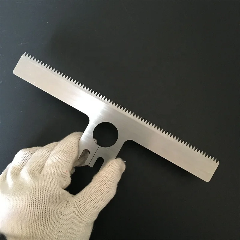Factory Manufacture Packaging Machine Tooth Blade Cutting Knives Serrated Knife