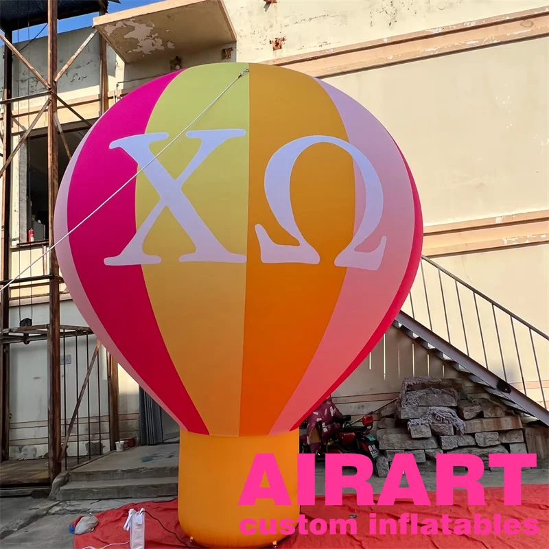 Colorful Inflatable Hot Air Balloon High Quality Inflatable Decoration Balloon From Artair Inflatable Manufacturer