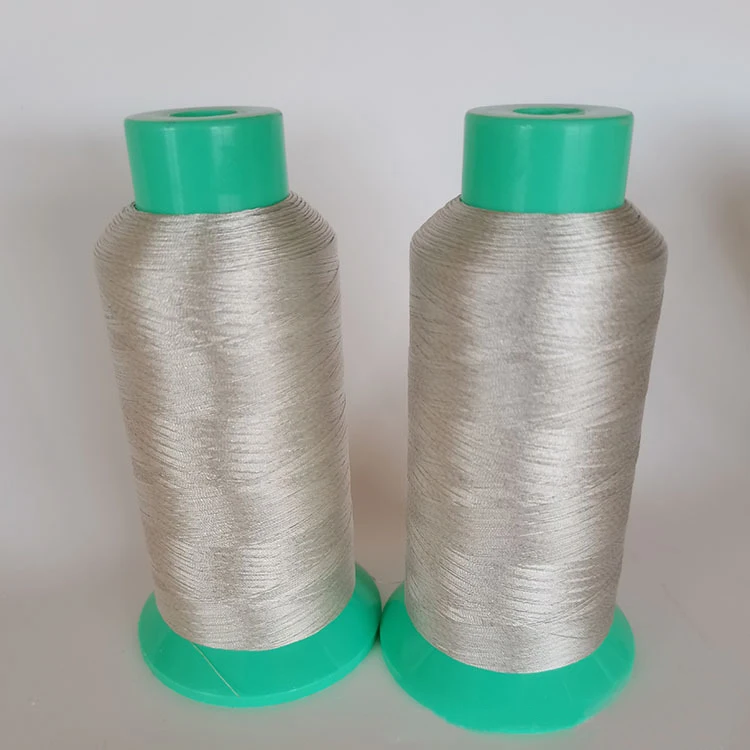 Silver Fiber For Smart Textile Embroidery Thread