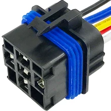  Авто 4 Pin 5 12V 40A/50A водонепроницаемое Универсальное автомобильное реле с
