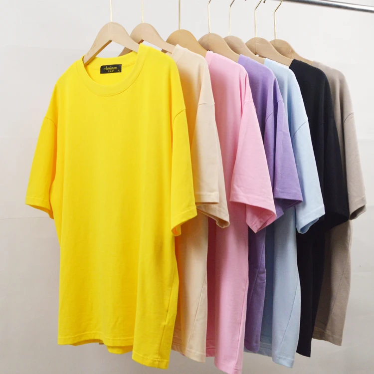 2022 high quality wholesale clothing blank 280gsm luxury plus size custom t-shirt for women