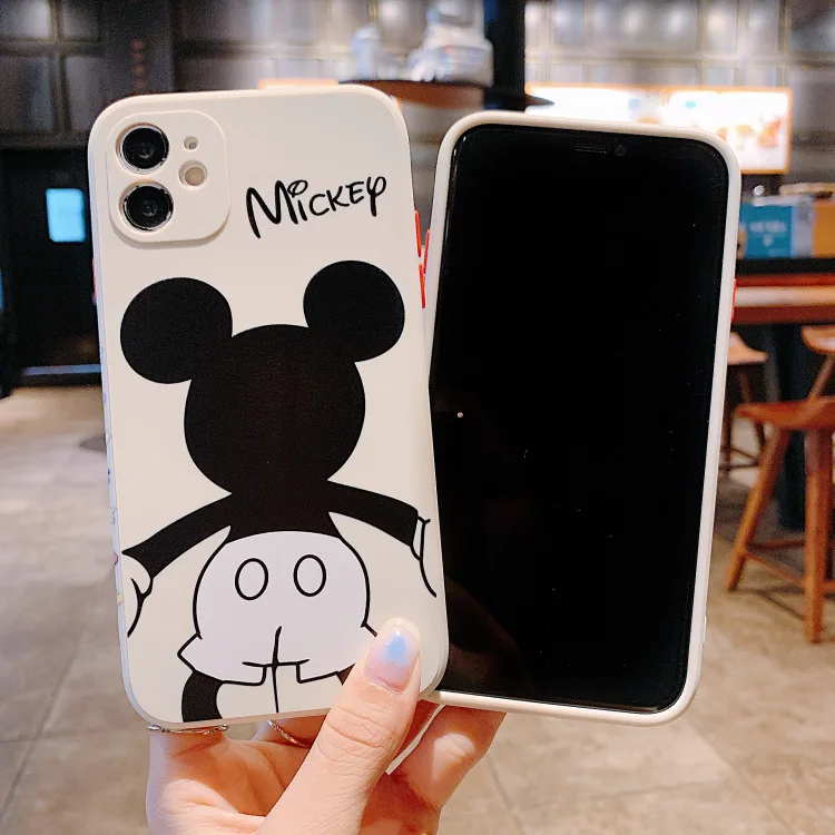 Силиконовый чехол для телефона с мультяшным Микки ТПУ подходит Iphone 14 13 12 11 pro