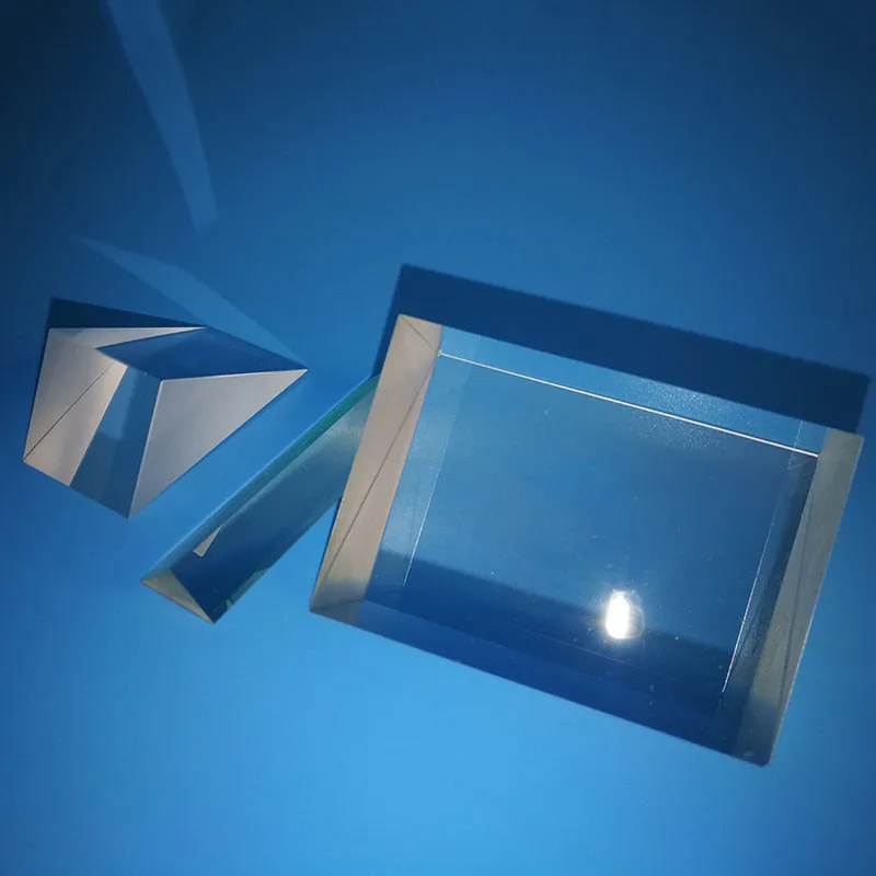 
BK7/UV Fused Silica/Sapphire Glass Right Angle Prisms Uncoated or coated 