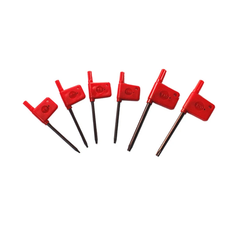 Carbon Steel Alloy Steel Nickel Plated Flag Hand Type L Type Star Hex Key Torx Key Torx Wrench Torx Screwdriver With Hole