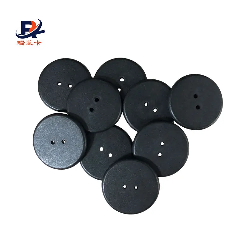 HF 13.56MHZ ABS RFID Coin Tag for Metro / Subway System