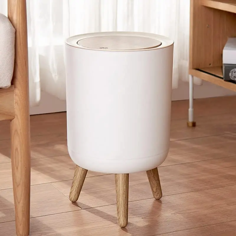 Wastebasket Dustbin Garbage Can Recycle Bin Plastic Mini Trash Bin For Home Bathroom Living Room Kitchen