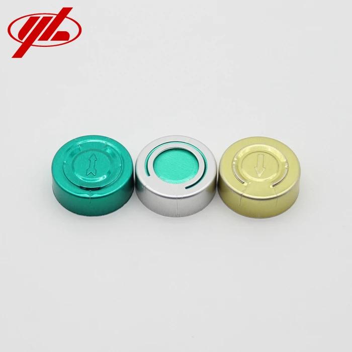 20mm aluminum tear off cap for Medical bottles