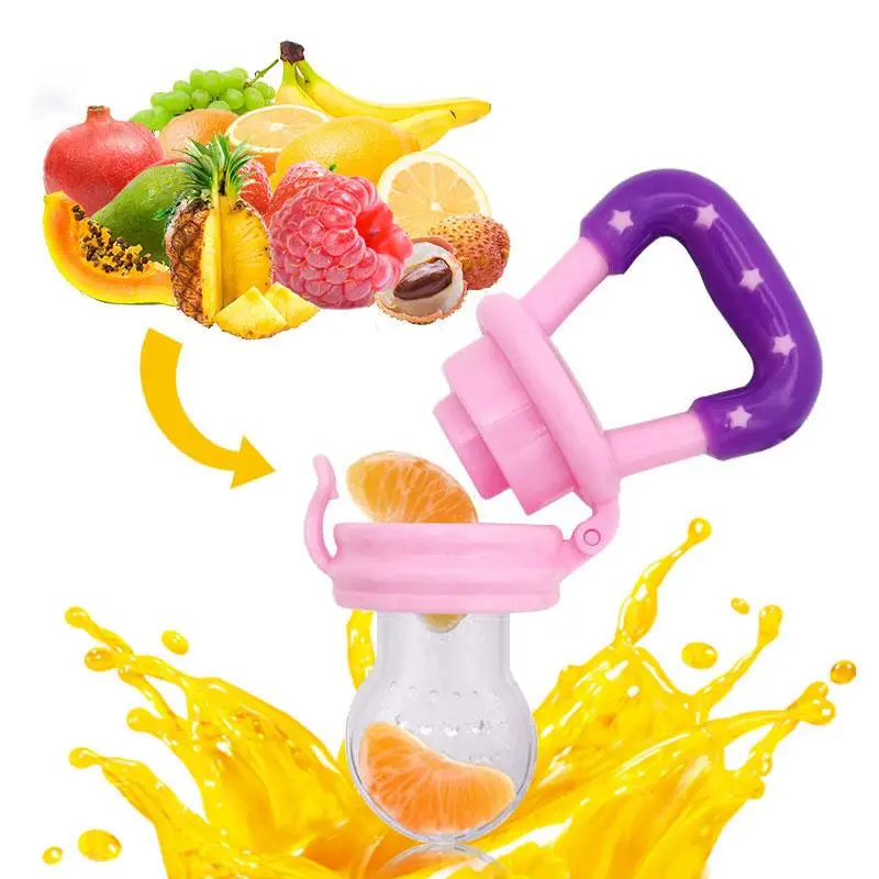 Wholesale BPA Free baby nipples fruit vegetable Nibbler Feeder nipples silicone kids nipple baby fruit pacifier