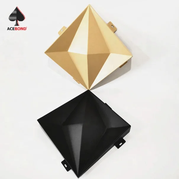  ACEPLATE современный дизайн строительный материал алюминиевая облицовка 3d декоративные настенные