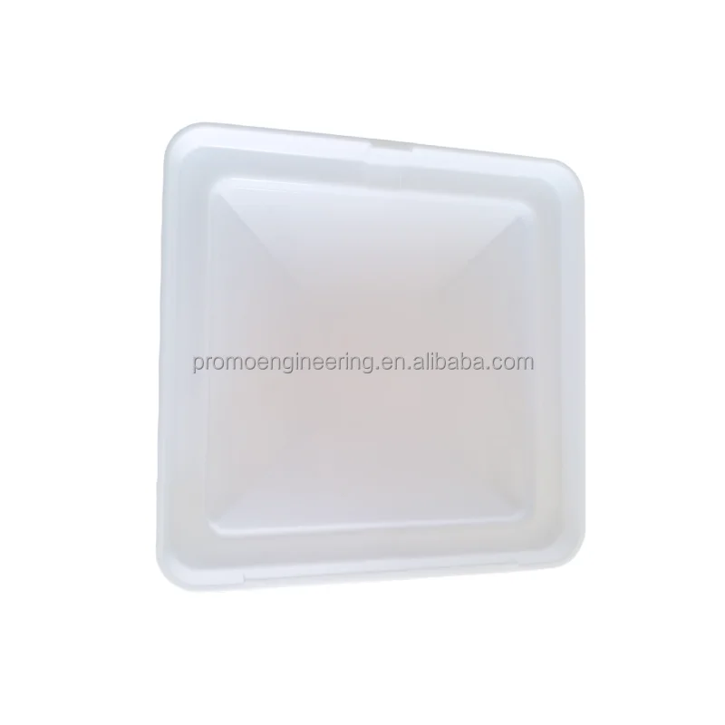 14 Inch Rv Shower Hatch Skylight Caravan Fifth Wheel Roof Fan Vent White Rv Plastic Air Conditioner Vent Pipe Covers