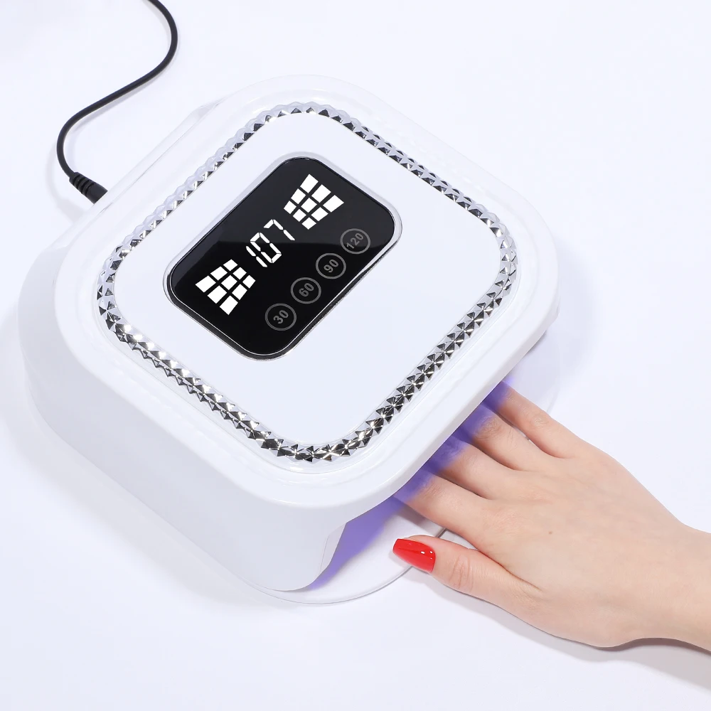 УФ-лампа для сушки гель-лака 80 Вт 4