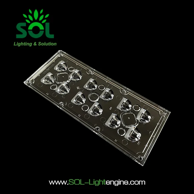 High Quality Street Light Optical Lens 90 Degree cob 3535 SMD PC LED Lens