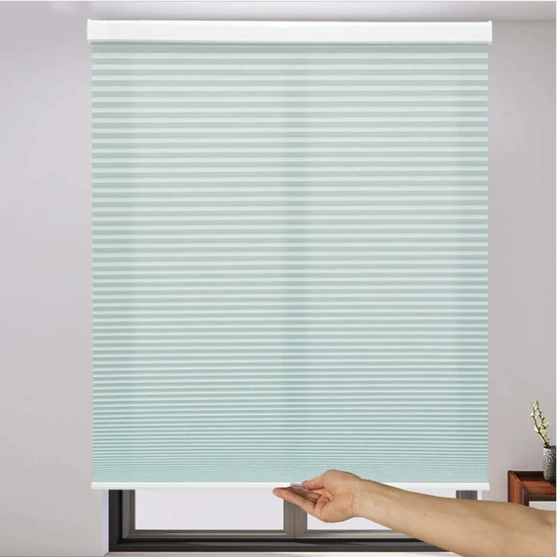 Manufacturer High Quality Modern Cordless Cellular Fabric Honeycomb Blinds No Drill Motorized Honeycomb Blinds