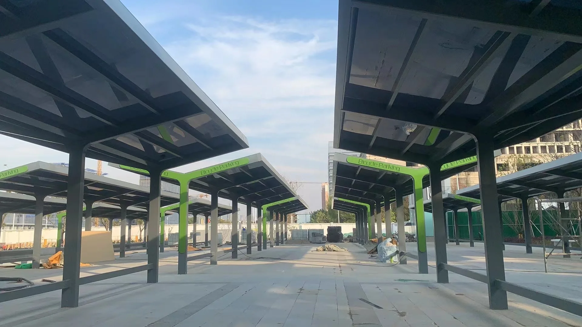 Custom size Weather resistance Clear Transparent UV Plastic Polycarbonate solid sheet for porch awning