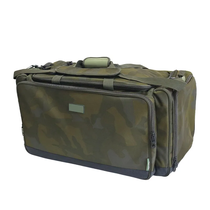 Towa Reusable Transparent PET Plastic Bag with Zipper for Fish Hook Bait Feed Packaging Printed fishing bag