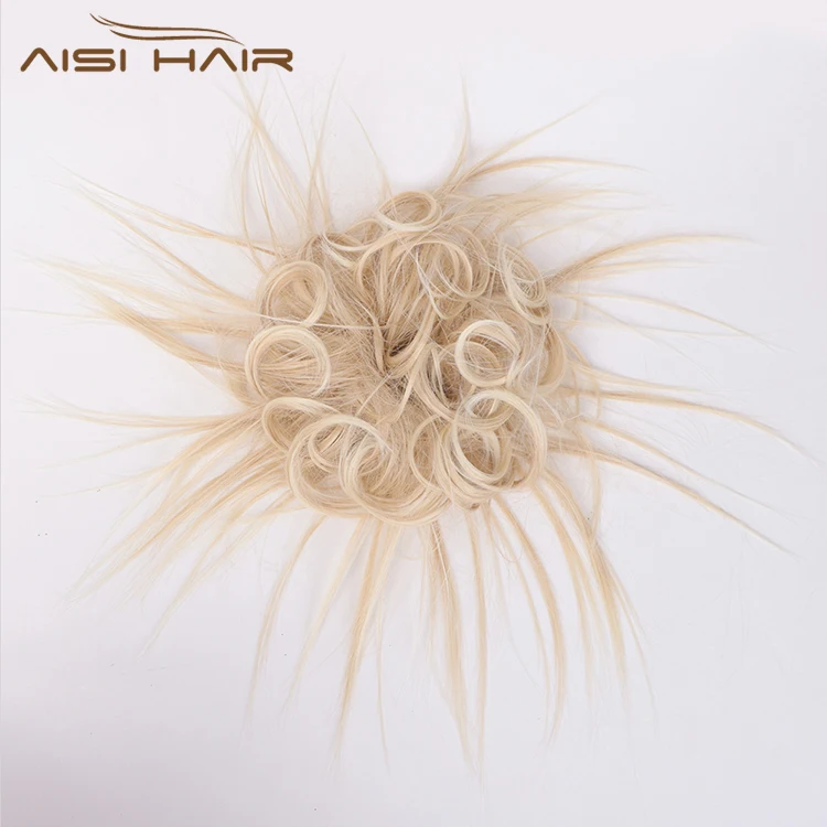 Многоцветный кудрявый шиньон Aisi Hair пучок эластичная лента резинка для конского хвоста удлинитель