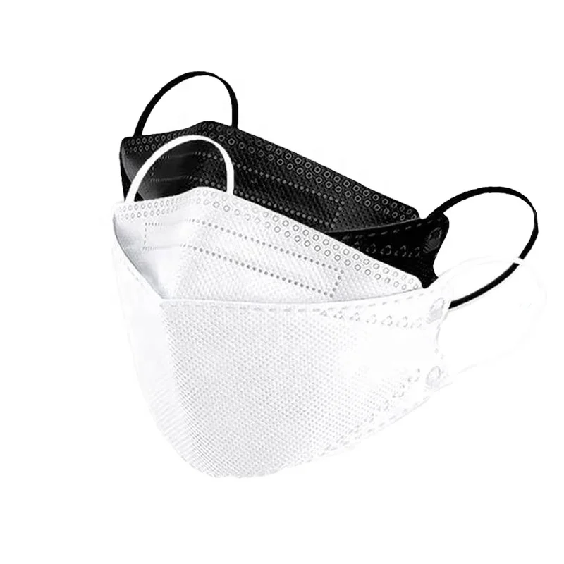 Factory Daily Use Face Disposable Adult 3 Ply Non-Woven 3D Fish Earloop Respirator Mask