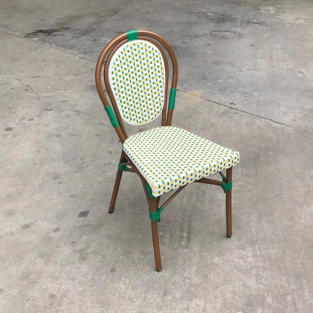 (SP-OC356) 2021 новый дизайн Patio из искусственного ротанга алюминиевый открытый стул для сада