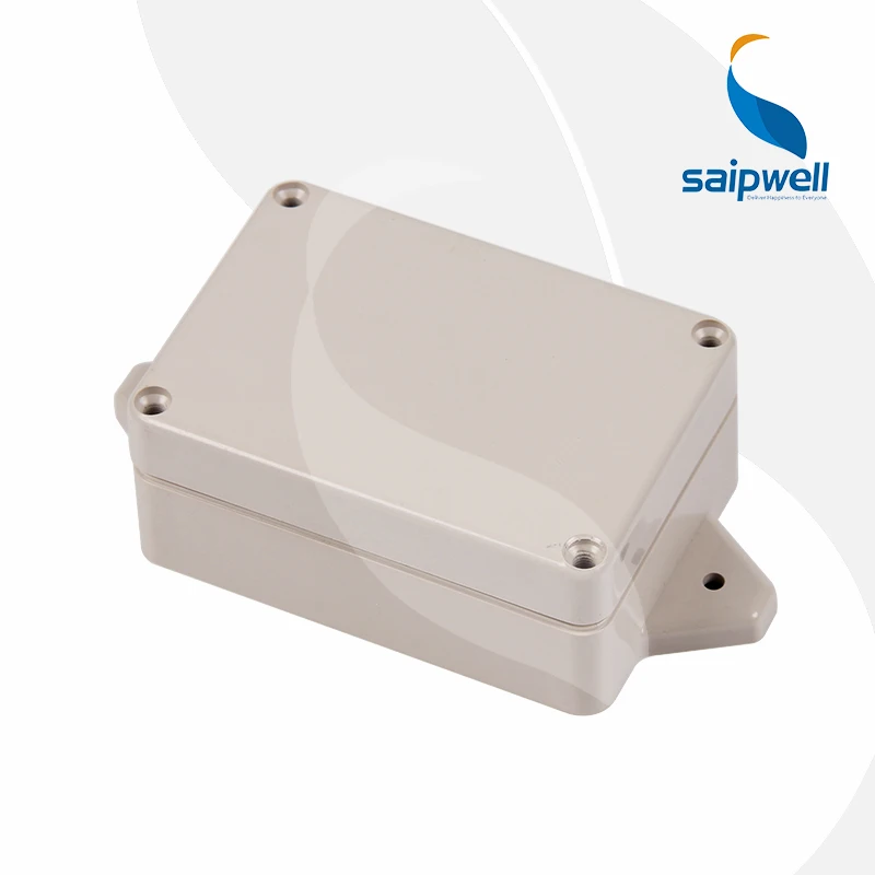 SAIPWELL/SAIP IP65 Wall Mounted ABS/PC Plastic Electrical Boxes with flange/ear