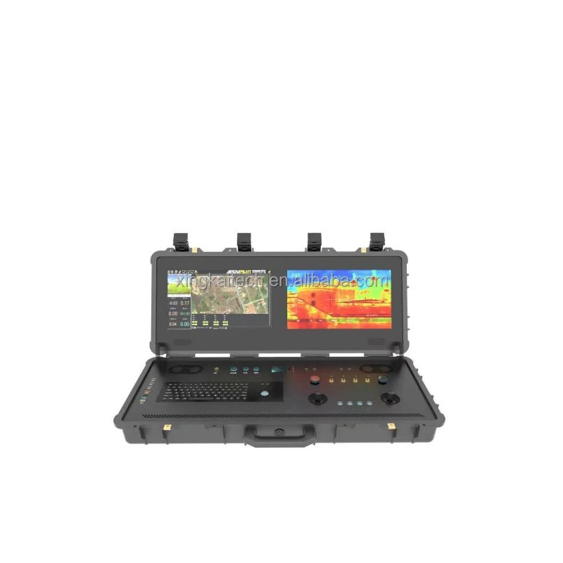 Dual Screen Drone Ground Control Station for UAV Drone Agricultural Spray UAV Industrial Ground Control System Drone Accessories