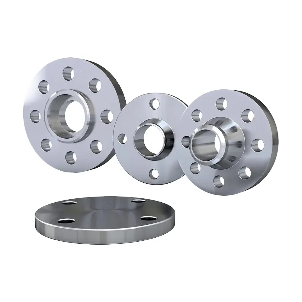 DN25 DN40 DN80 DN100 DN150 DN600 Slip On/ Weld Neck/ Blind Flange Stainless Steel Plate ANSI/JIS/ASME Standards